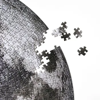 1000 De Bucăți Rotunde Luna De Puzzle Mare Lună Plină Puzzle Decompresie Joc Jucarii Instrument Educațional