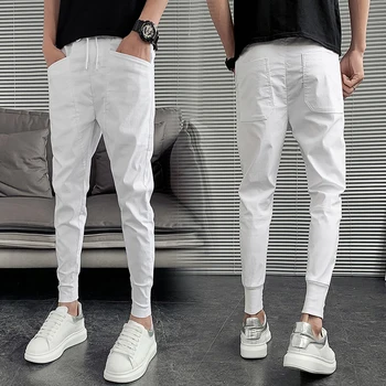 Vânzare Fierbinte De Vară Pentru Bărbați Pantaloni Harem Moda 2021 Slim Fit Hip Hop Pantaloni Casual Barbati Se Potrivesc Streetwear Joggeri Bărbați Îmbrăcăminte 36-27