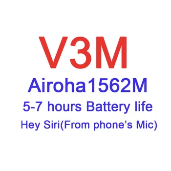 [NOU]V3M Airoha 1562M Căști Bluetooth Suport Hei siri/Asculta Live/Audio Împărtăși Munca cu IOS14 Pavilioane Wireless PK W1 S1