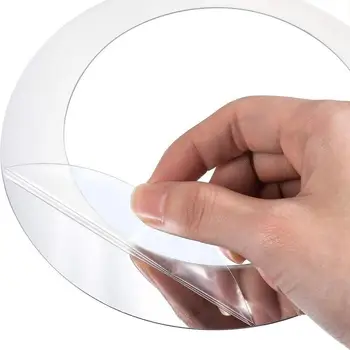 24buc/set 3D Diy Cercuri Autocolant de Perete Decor Acasă Oglindă Autocolante de Perete pentru Tv de Fundal de Decor Acasă Acrilica de Perete Decor de Arta