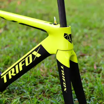 TriFox T800 facut full carbon drum cadru de biciclete biciclete cadru+furca+tija+headeset+clemă XDB de transport maritim de cadru de biciclete