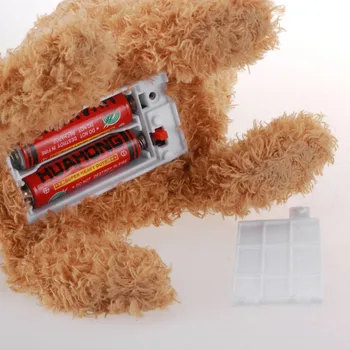 Realist Teddy Câine Norocos мягкие игрушки Inteligent Poate Fi Numit de Mers pe jos Electrice Jucărie de Pluș Teddy Robot Câine Jucărie pentru Copii Gratuit Nava