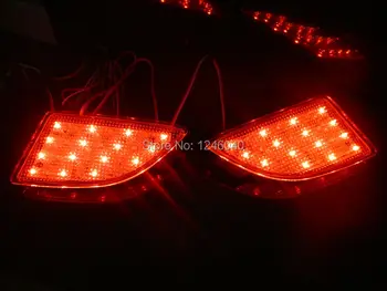 LED Bara Spate Reflector coada de Lumină de frână de oprire Lumina de semnalizare lampa se potrivesc pentru Mazda3 hatchback skyactive Mazda3 Axela 2013~