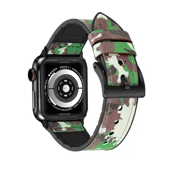 2021 din Piele TPU Curea de Ceas pentru Apple Watch Serie SE 6 5 4 Ceas de Moda Band pentru iWatch 3 2 1 Curea de mână, Bărbat, Femeie