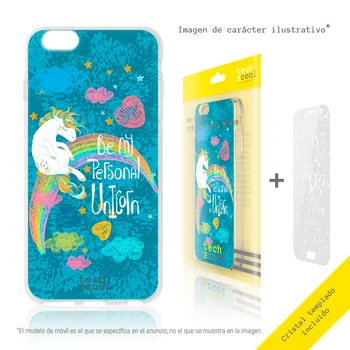 FunnyTech®Caz Silicon pentru Xiaomi Mi Lite 10 5G l unicorni fraze modele de ilustrații 2