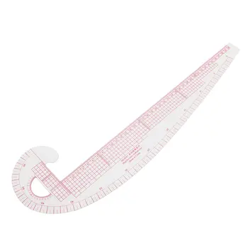 Instrumente de cusut 5 Stlye Coase franceză Curba Metrice în Formă de Riglă de Măsură pentru Cusut, Croitorie Model de Design Șablon Desen