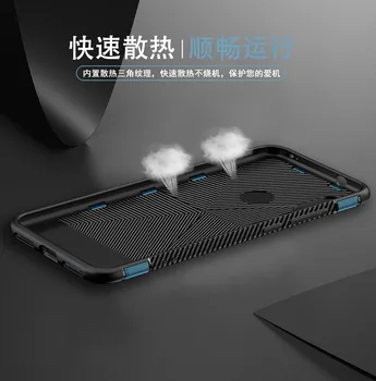 Pentru Xiaomi Mi A2 Lite / Redmi 6 Pro Caz Silicon Bara de protecție Armura rezistenta la Socuri Capacul din Spate Caz pentru Mi A2 Lite / Redmi6 6A Fundas
