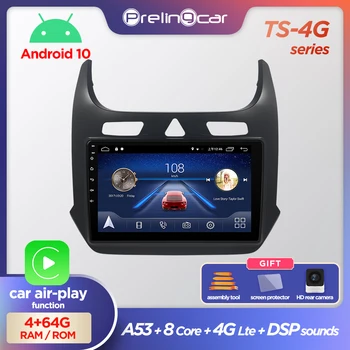 Prelingcar Android 10.0 NICI un DVD 2 Din Radio Auto Multimedia Player Video de Navigare GPS Pentru Chevrolet Cobalt 2 2011-2018 Octa-Core