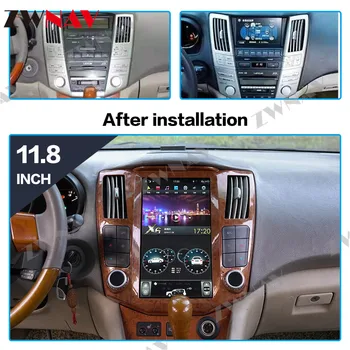Tesla Radio Android 9.0 4+64GB Auto Multimedia GPS Navigatie Pentru Lexus RX300 RX350 RX400 2004-2007 Capul Unitate Radio Stereo