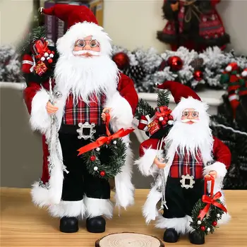 Crăciun Moș Crăciun Păpuși Ornamente În Picioare Mos Craciun Figurina Papusa Copac Pandantiv Crăciun Decoratiuni Interioare Copii, Cadou Mos Craciun Papusa