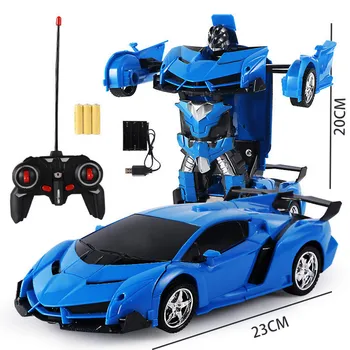 RC Masina de Transformare Roboți-Vehicul Sport Model Roboti Jucarii Cool Deformare Auto Copii, Jucarii Electrice, Masina RC