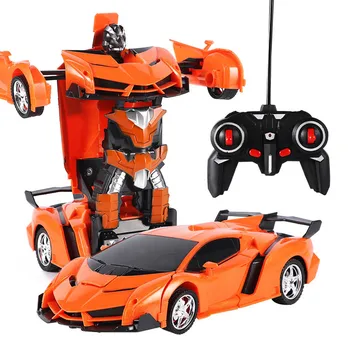 RC Masina de Transformare Roboți-Vehicul Sport Model Roboti Jucarii Cool Deformare Auto Copii, Jucarii Electrice, Masina RC