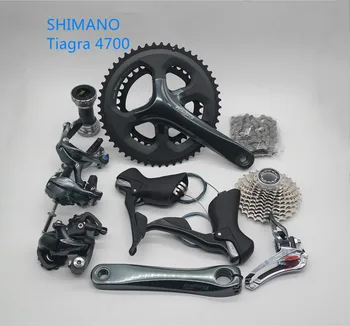SHIMANO Tiagra Groupset 4700 Saboți de Biciclete RUTIERE 2x10 Viteza 50-34 52-36T 20 de ani derailleur kit