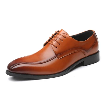 AlexBu Noi Bărbați Pantofi Rochie Omul Clasic Pantofi din Piele Brand de Lux Elegant de Afaceri Formale Pantofi Barbati Nuntă Plus Dimensiunea 11