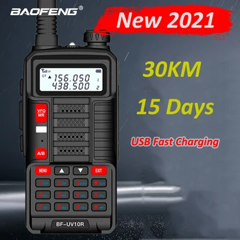 2021 mai Recente Baofeng UV-10R Walkie Talkie Rază Lungă de 30 KM UHF VHF Sunca CB Două Fel de Radio Baofeng BF UV10R de Emisie-recepție