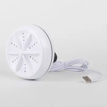 Mini cu Ultrasunete Mașină de Spălat Portabil Turbo Personal Rotativă mașină de Spălat Convenabil de Călătorie de Afaceri de Origine de Călătorie USB