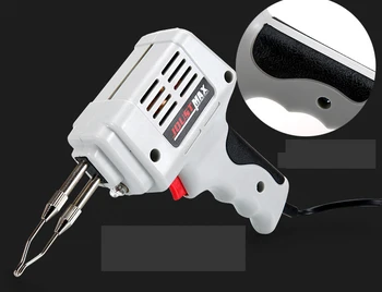 220V 100W Vânzare Electrice de Lipit Pistol cu Aer Cald Pistol de Căldură Mâna Sudare Cu Sârmă de Lipire Sudare Instrumente de Reparare Kit UE