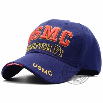LIBERWOOD USMC oficial sapca US Marine Patriot de Aplicare a Legii Capac Pălărie USMC Semper Fi Șapcă Bărbați Înapoi la elementele de Bază Capac