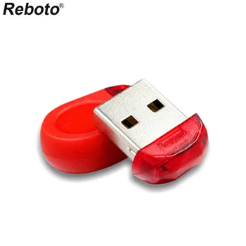Reboto Mini USB Flash Drive 4GB 8GB 16GB Negru Pen Drive U Stick Memory Stick 32GB 64GB Roșu Mic Disc U Pendrive