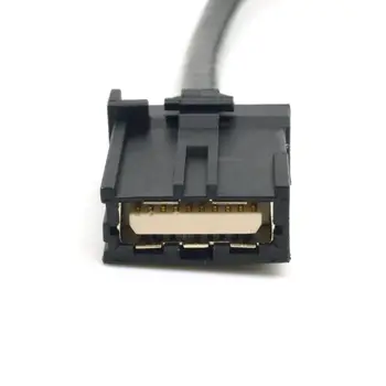 Alta Velocidad HDMI-1,4 Tipo E Un Macho Tipo Un Hembra Cablu Audio De Vídeo 0,3 M Grado De Sistema De Conexión Automotriz Conector