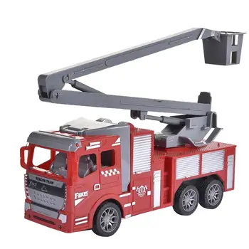 De înaltă Calitate RC Camion de Incendiu cu 4 canale de Control de la Distanță de Pompieri Vehicule Masini de Jucarie Cu Lumini de Cadouri Jucarii Pentru Copii