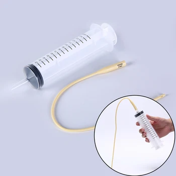 150ml Silicon Cateter Uretra Seringa Cu 40cm Cateter, Penis Plug Urinar Dilatatoare Targă de Sondare de sex Masculin Uretral Sunete
