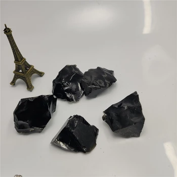 Prime Naturale Obsidian Negru Pietre De Cuarț Dur Cristale Metafizice Reiki De Vindecare Dimensiunea Energie Piatră De Vindecare