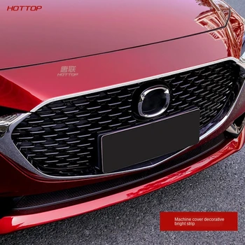 Pentru Mazda 3 Mazda3 Axela M3 2020 Autocolant Auto Styling Față Motor de Mașină Grătar Grila Cadru 1buc