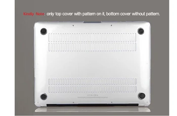 2019 Nou Laptop de Protectie Hard Shell Caz Tastatură Smart Cover Set Pentru Apple Macbook Air Pro Retina Atinge Bar 11 12 13 15 inchs