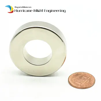 Magnet neodim Inel OD 40x20x10 (+/-0.1)mm din Neodim Magneți Permanenți Magnetic Tub de Precizie 1buc