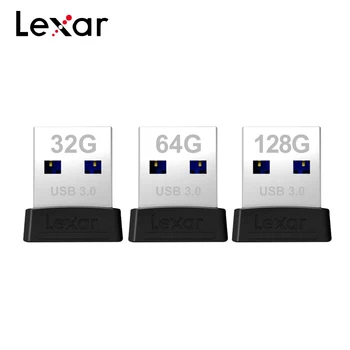 Original LEXAR USB 3.0 Pendrive 32GB 64GB 100MB/S Memoria Usb 3.0 Flash Drive 128GB 120MB/S Criptare Mini U Disk, Stick de Memorie