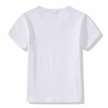 Vara Unicorn tricouri Topuri Tricouri cu Maneci Scurte Rotund Gat Îmbrăcăminte pentru Copii T-Shirt Alb Pentru Baieti Haine