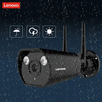 LENOVO Exterior rezistent la apa IP aparat de fotografiat Built-in 32G Card de Memorie aparat de Fotografiat CCTV HD Viziune de Noapte camera de Supraveghere Wireless Wifi