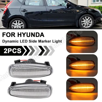 LED-uri dinamice de poziție Laterale Lumina Lămpii de Semnalizare Pentru Kia Pro cee ' d Estate Rio III Hatchback Salon Hyunda i30 Azera Elantra Avante
