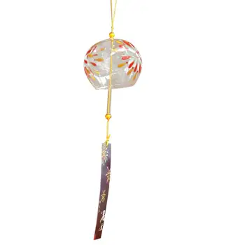 Sticlă Clopoței De Vânt În Stil Japonez Vânt Chime Simplu Și Frumos Eticheta Pendnat Vânt Clopote Japonez Sticlă Vânt Chime Pandantiv