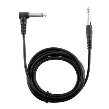 3.0 m Electric Cablu de Chitara Bass Amplificator de Reducere a Zgomotului Cablu Audio Direct la Unghi Drept Cablu Patch