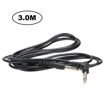 3.0 m Electric Cablu de Chitara Bass Amplificator de Reducere a Zgomotului Cablu Audio Direct la Unghi Drept Cablu Patch