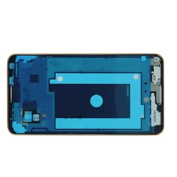 Pentru Samsung Galaxy Note 3 AT&T SM-N900A/T-Mobile SM-N900T Argint/Aur Color LCD de Fata Masca de Locuințe de Mijloc Cadru Bord