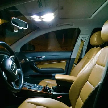 27pcs Car LED Lumina pentru Audi A6 S6 RS6 C5 C6 C7 Sedan Avant 97-16 Canbus Auto Lumina de Interior Kit Dome Lectură Lumini Becuri