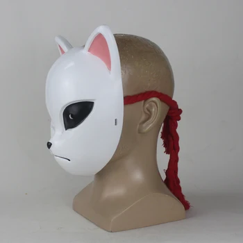 Demon Slayer Kimetsu nu Yaiba Kamado Tanjirou cosplay Masca Makomo Masca Sabito Masca Demon Slayer Masca Rășină masca masca masquerade