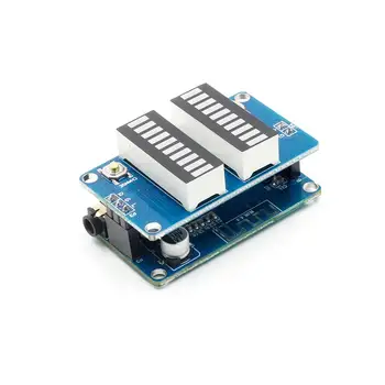 DIY kit de Muzică Lumina UV Metru Bluetooth 5.0 Amplificator de Putere de Bord 2*50W TPA3116D2 Dual Canal Amplificator de Putere de Bord