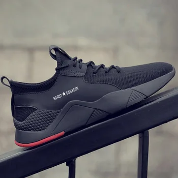 2019 Noul Negru Respirabil Runner Adidasi Sport Barbati Agrement ochiurilor de Plasă Respirabil de Fitness în aer liber Funcționare Sport Adidasi Pantofi