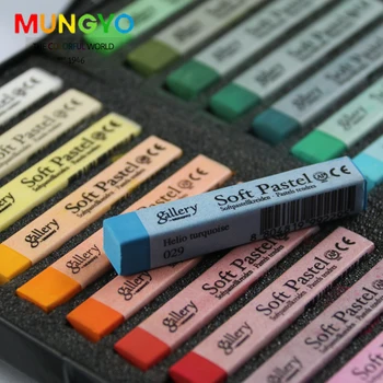 Mungyo MPV Galerie de Pasteluri Moi 12 24 36 48 de culori Tip Pătrat Pastel creioane de colorat Cutie de Carton Asortate Seturi de Desen Arta