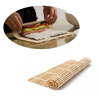Nou Nou Portabil Sănătos Japonia, Coreea de Acasă DIY Bucătărie Rola de Orez Filtru de Bambus pentru Sushi Mat 99