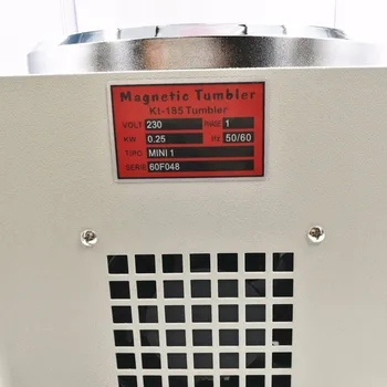 Electric Magnetic Mașină de șlefuit Curățare, Lustruire KT-185 Magnetic Debavurare Echipamente, Bijuterii Magnetice, Mașină de Lustruit
