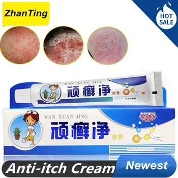 Anti-Crema Psoriazis Tratament Antibacterian Dermatită, Prurit Eczematoid Unguent pe bază de Plante de Îngrijire a Pielii Anti-itch Cream