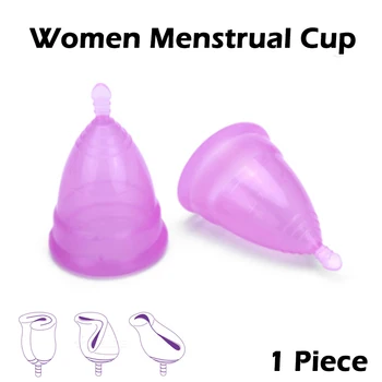 3 BUC din Silicon Medical de Calitate Cupa Menstruala de Igienă Feminină Copa menstrual Doamna Perioada de Cupa Coppetta Mestruale Coupe Menstruelle