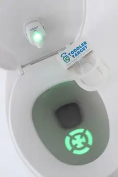 Copilul Țintă De Formare Toaletă Lumina De Noapte Ușor De Învățare Rapidă Senzor De Mișcare Toaletă Bullseye Lampa Proiector
