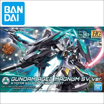 Original Japaness Gundam Model HG 1/144 AGE II MAGNUM SV Ver. GUNDAM Mobile Suit Jucarii Copii