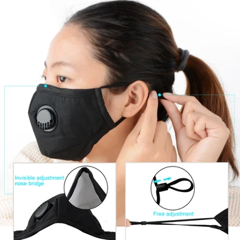En-gros 10/20/50/100 Filtre de Protecție, Mască de Praf Gros Particule de Ceață Anti Praf, Fum PM2.5 Lavabile Refolosibile Masca